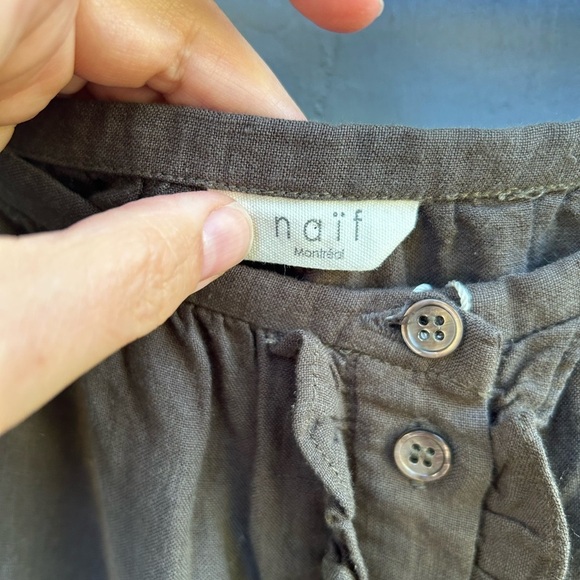 Naïf Montreal Ashley Army Green Skirt, BNwT, size M - Picture 4 of 7